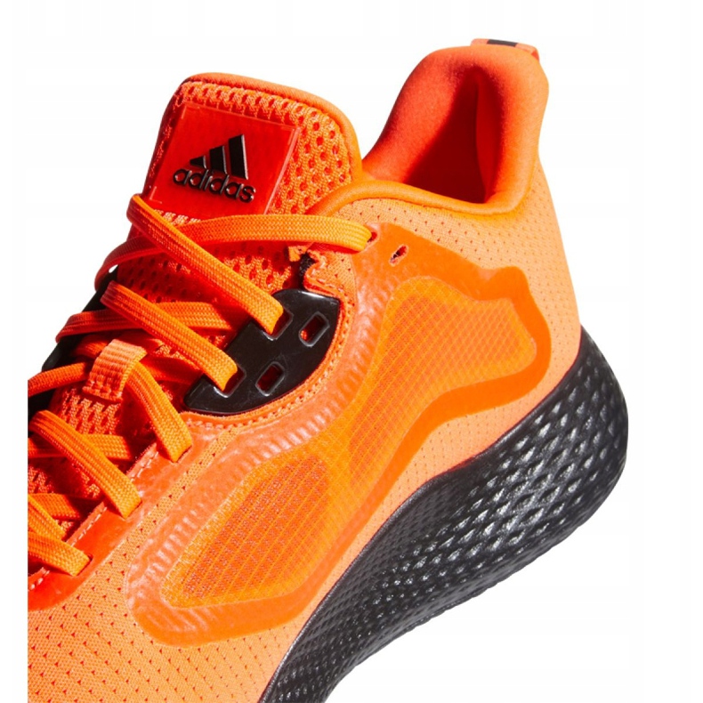 Tênis de corrida adidas Edge Rc M EG1411 laranja 1