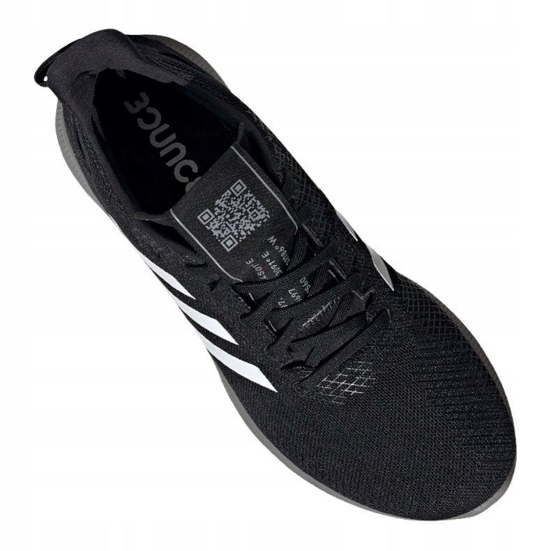 Tênis de corrida adidas SenseBOUNCE + Street M EF0329 preto cinza 1