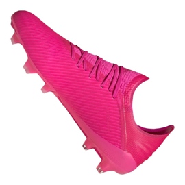 Chuteiras Adidas X 19.1 Fg M FV3467 multicolorido roxo 1