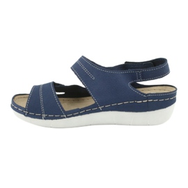 Sapatos femininos Inblu 158D142 azul marinho 1
