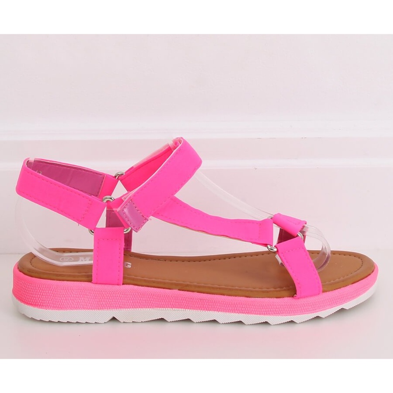 Sandálias femininas rosa WS9027 Rose 2