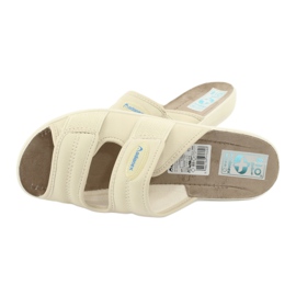 Chinelos elásticos Bio Nature Adanex DIK4 17660 bege 4