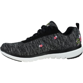 Skechers Flex Appeal 3.0 W 13074-BKW preto 1