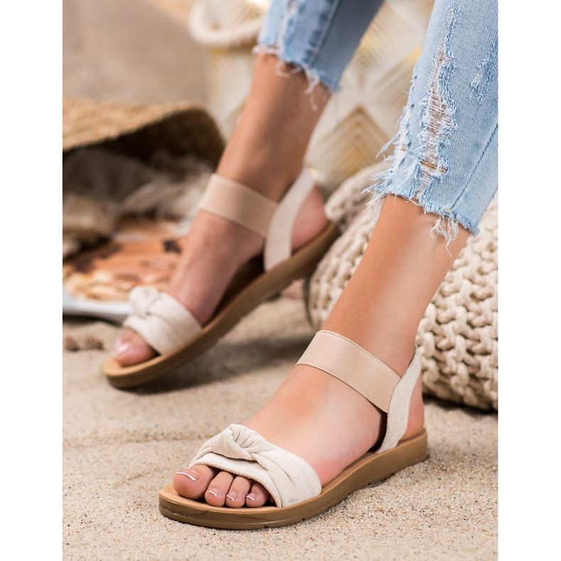 SHELOVET Sandálias Slip-on castanho 1