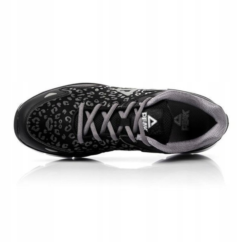 Tênis de corrida Peak E44217H M 62460-62465 preto cinza 2