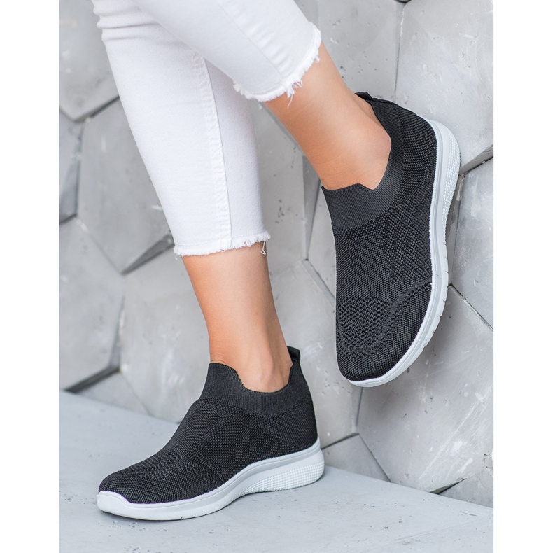 SHELOVET Tênis Slip-on preto 1