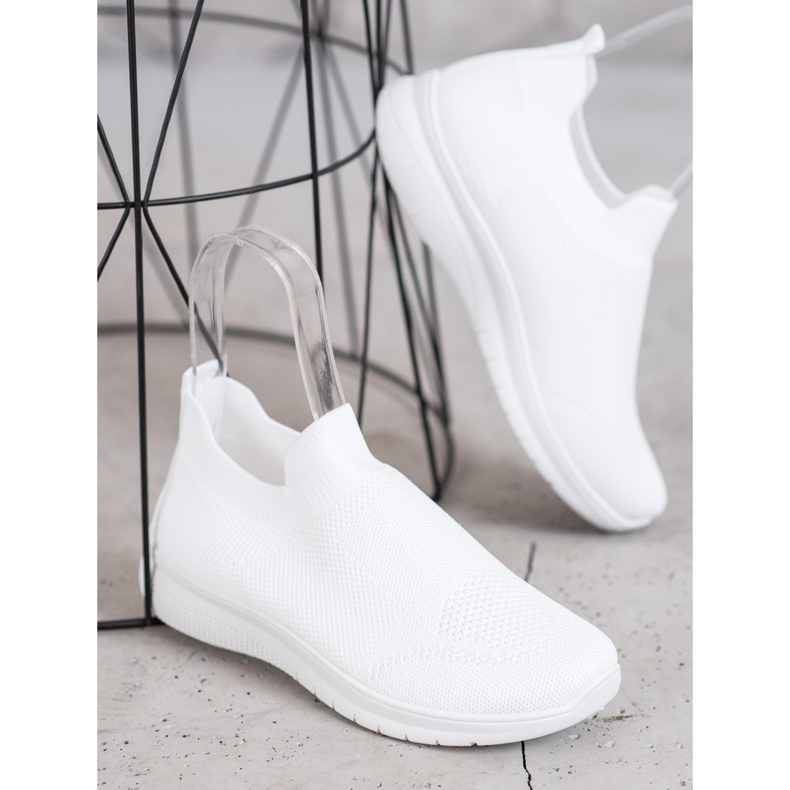 SHELOVET Tênis Slip-on branco 1