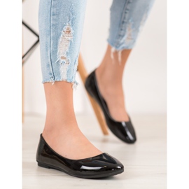 Comer Bailarinas lacadas preto 1