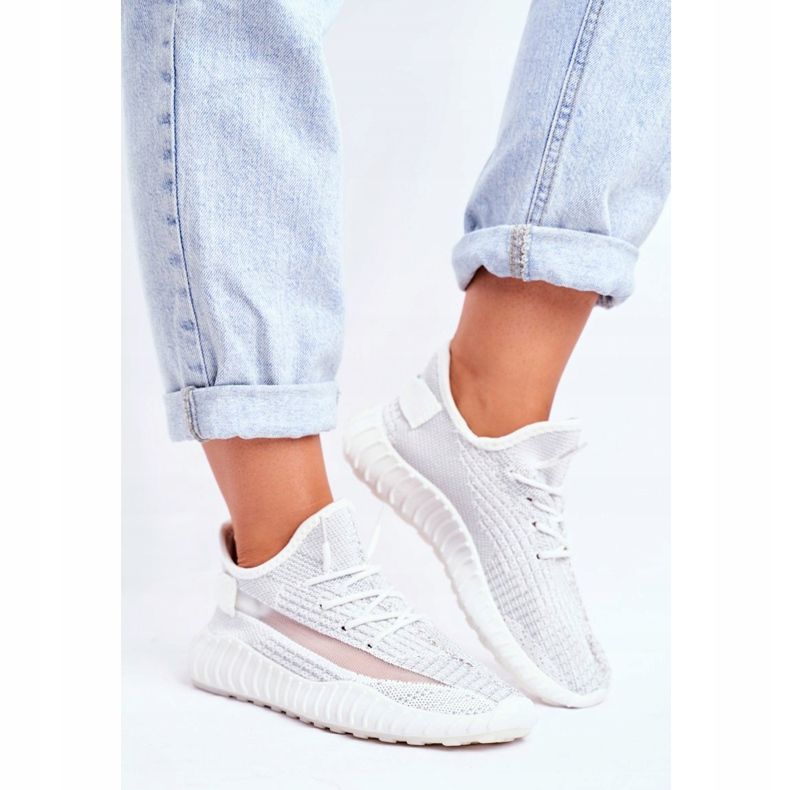 Calçado desportivo feminino, leve, arejado prateado Lumiere cinza 2