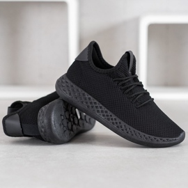 SHELOVET Sapatos Abertos Confortáveis preto 1