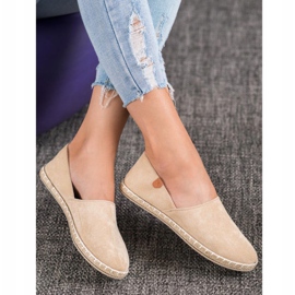 SHELOVET Alpercatas Beige Slip-on bege 1