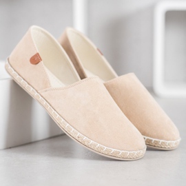 SHELOVET Alpercatas Beige Slip-on bege 2