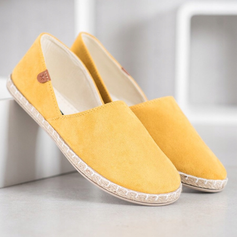 SHELOVET Alpercatas amarelas amarelo 2