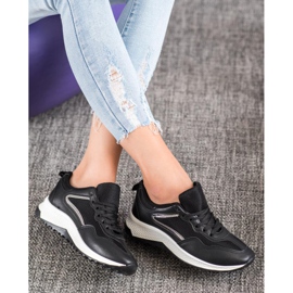 SHELOVET Tênis Clássicos Pretos cinza 2