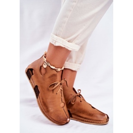 Brogues Maciejka Rude feminino 03426-19 castanho 1