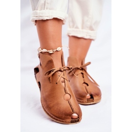 Brogues Maciejka Rude feminino 03426-19 castanho 2