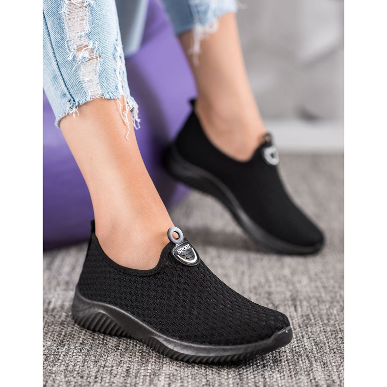 SHELOVET Calçados esportivos Openwork preto 1 SHELOVET Calçados esportivos Openwork preto 1