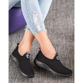 SHELOVET Calçados esportivos Openwork preto 2 SHELOVET Calçados esportivos Openwork preto 2