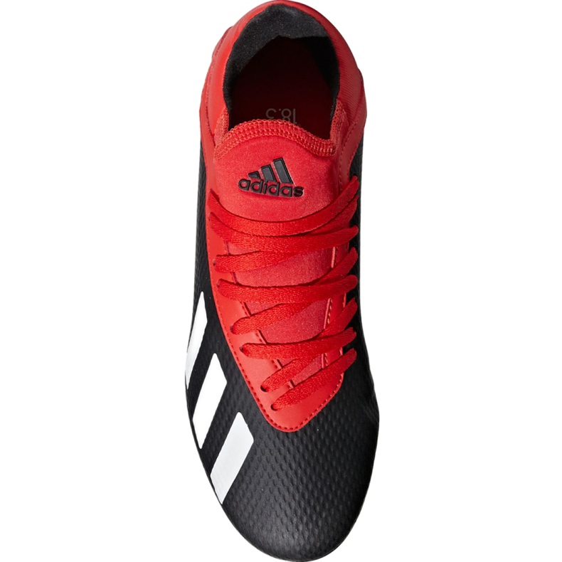 Chuteiras Adidas X 18.3 Fg Jr BB9370 vermelho 1