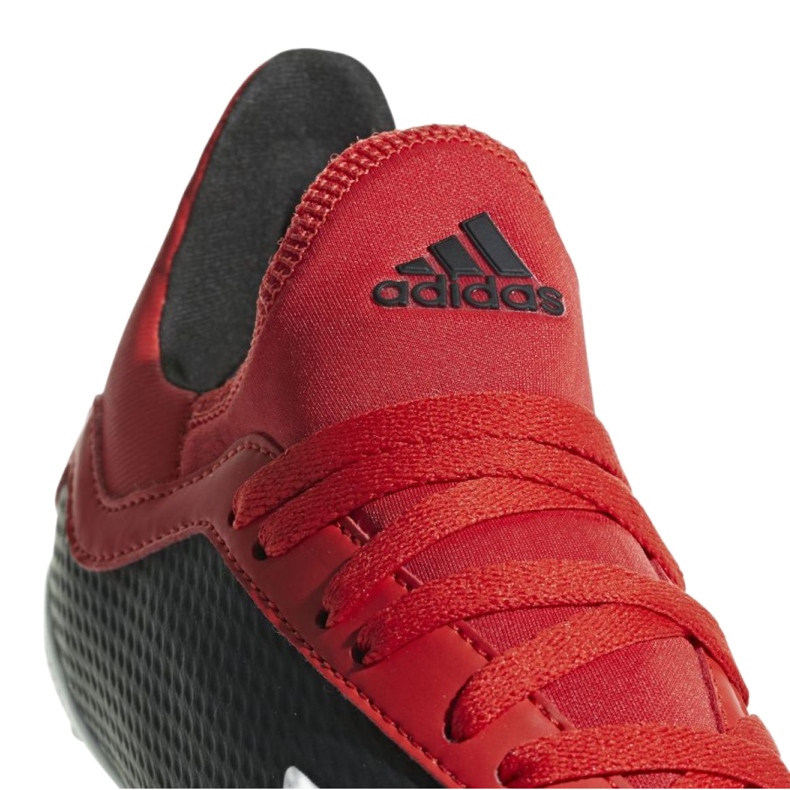 Chuteiras Adidas X 18.3 Fg Jr BB9370 vermelho 4