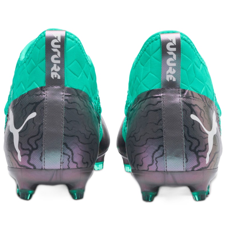 Chuteira Puma Future 2.3 Netfit Fg Ag Color Shift M 104832 01 verde 4