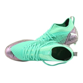 Chuteira Puma Future 2.3 Netfit Fg Ag Color Shift M 104832 01 verde 2