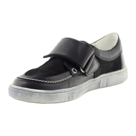 Sapatos esportivos de couro Bartek 28369 azul 2