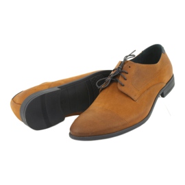 Pilpol Sapatos de couro masculino 1730 marrom 4