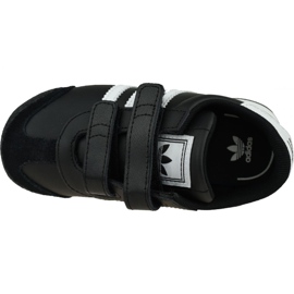 Sapatos Adidas Samoa Cf Infant G22612 preto 2
