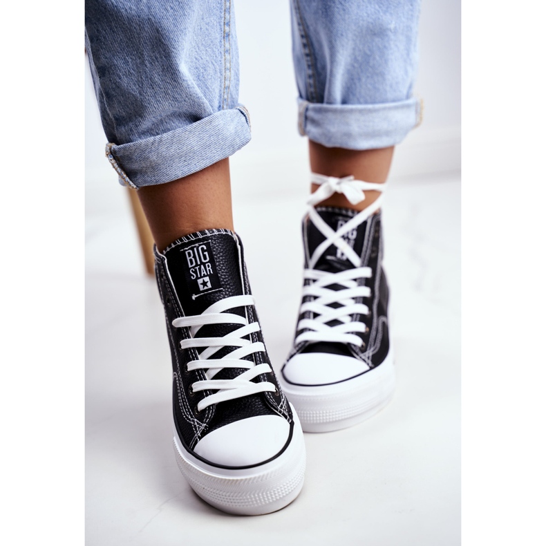 Tênis feminino Big Star Preto GG274012 2