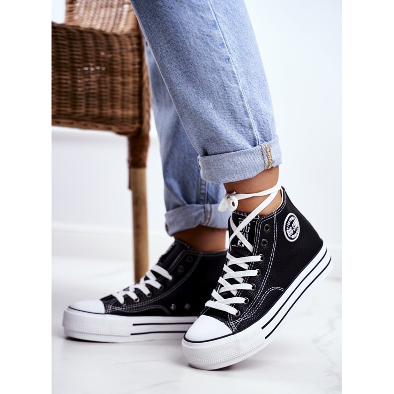 Tênis feminino Big Star Preto GG274012 1