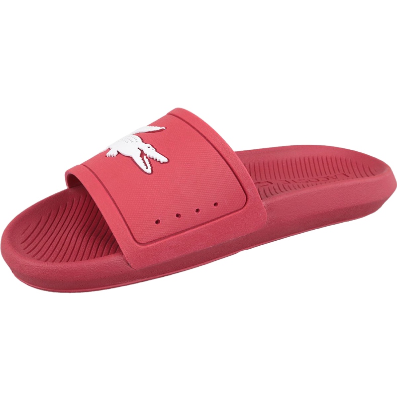 Lacoste Croco Slide 119 1 M 737CMA001817K branco vermelho 1