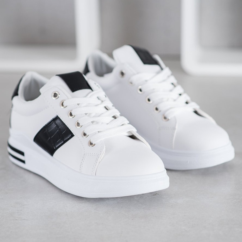 RTX WALK Tênis com palmilhas pretas branco preto 2