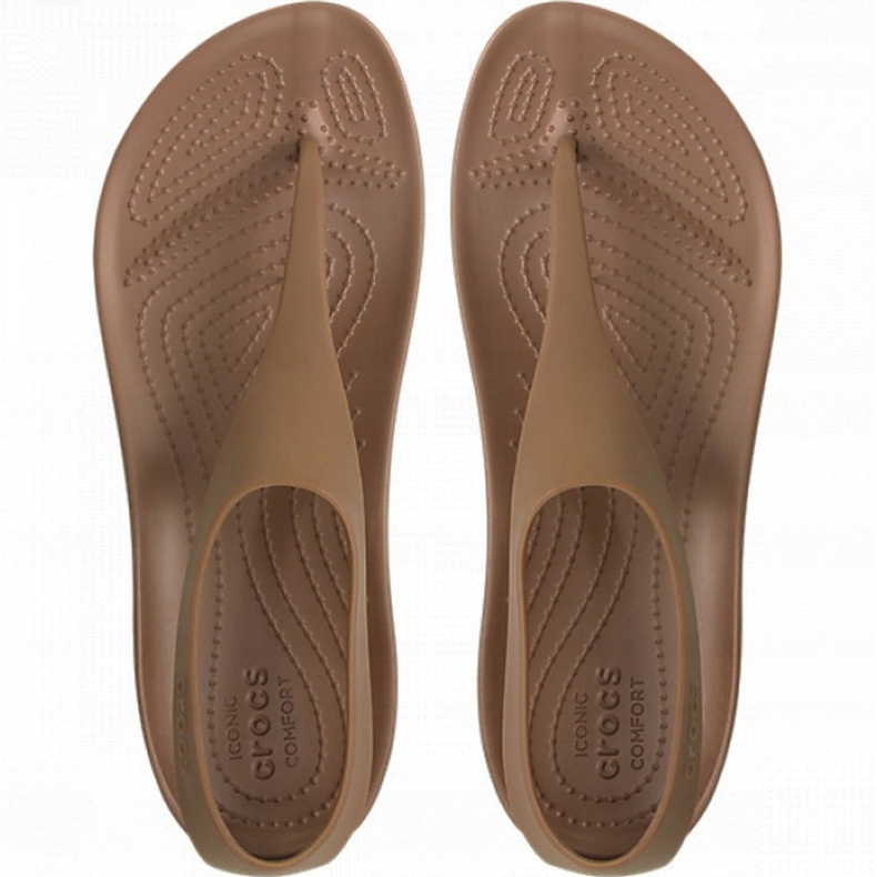 Crocs Serena Flip W 205468 860 marrom 1