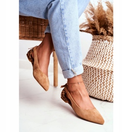 Lu Boo Ballerina In Spitz Suede Camel Better castanho 2 Lu Boo Ballerina In Spitz Suede Camel Better castanho 2