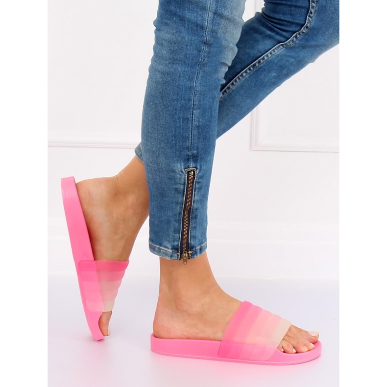 Chinelos rosa feminino rosa K-9183 fúcsia 1