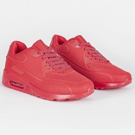 Calçados esportivos vermelhos masculinos 5586-4 1