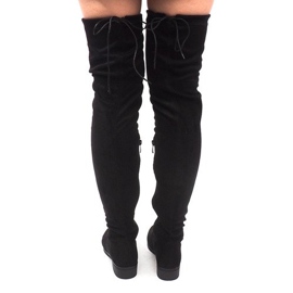 Botas de camurça AB02-53 Pretas preto 1