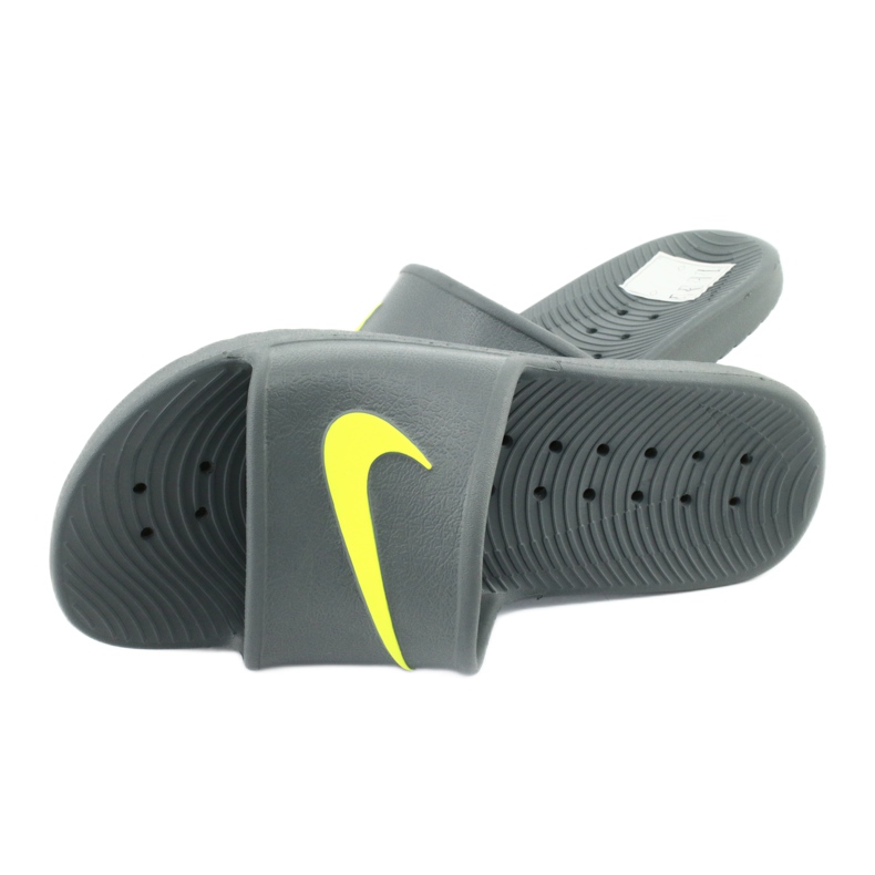 Nike Kawa Shower M 832528-003 slides cinza verde 4