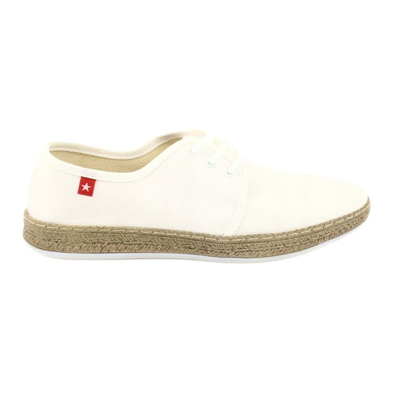 Sapatilhas espadrilles Big star FF276043 branco 3
