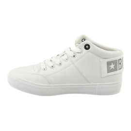 Tênis alto Big Star EE274352 branco cinza 2