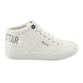 Tênis alto Big Star EE274352 branco cinza 1