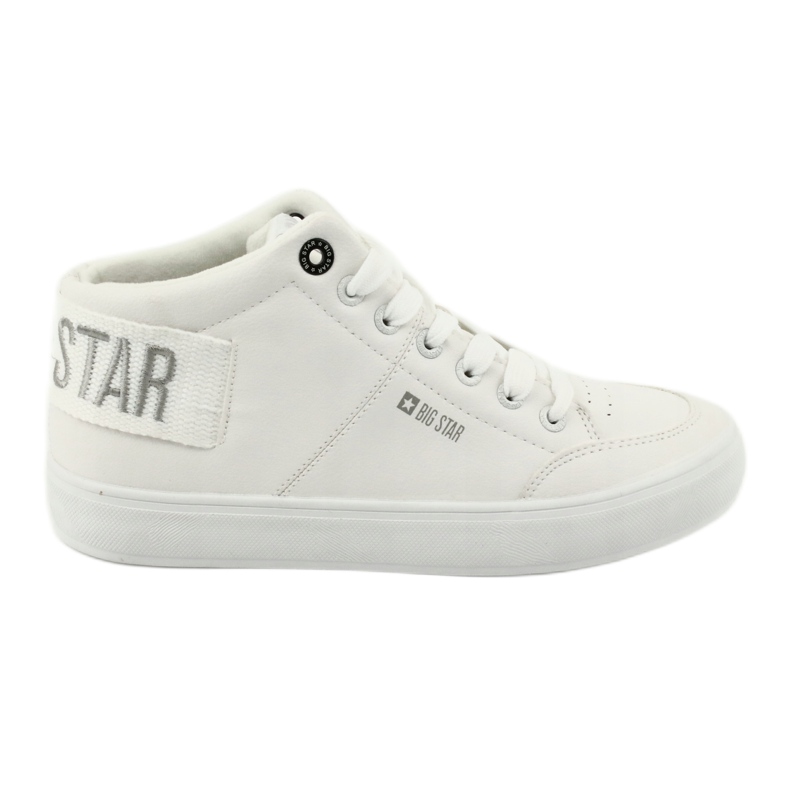 Tênis alto Big Star EE274352 branco cinza 1