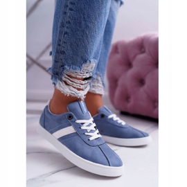 Sapatas esportivas femininas Big Star Blue DD274620 azul 1