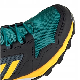 Sapatos Adidas Terrex Agravic Trail M FV2418 preto multicolorido verde amarelo 3