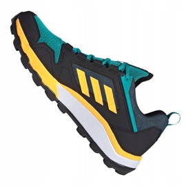 Sapatos Adidas Terrex Agravic Trail M FV2418 preto multicolorido verde amarelo 6