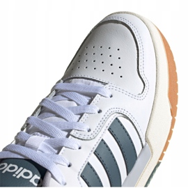 Sapatos Adidas Entrap M FW3463 branco azul marinho cinza 1