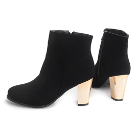 Botas de salto B2908 pretas preto 1