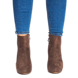 Botas de salto alto 88-48 Khaki cáqui verde 1 Botas de salto alto 88-48 Khaki cáqui verde 1