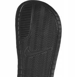 Nike Sportswear Benassi Swoosh M 312618-011 slides preto preto 1